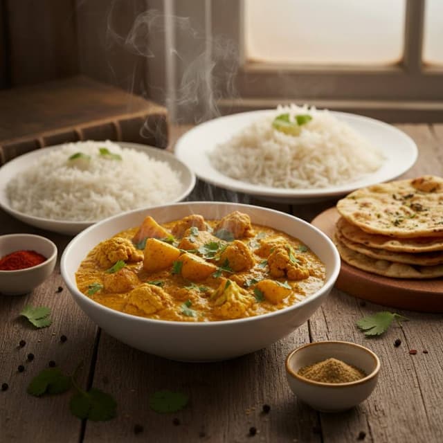 Easy Aloo Gobi (Indian Potato and Cauliflower Curry)