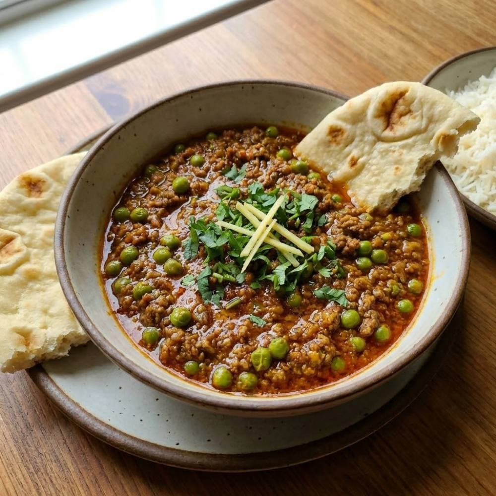 Keema Curry Recipe (Spiced Ground Meat Indian Curry)
