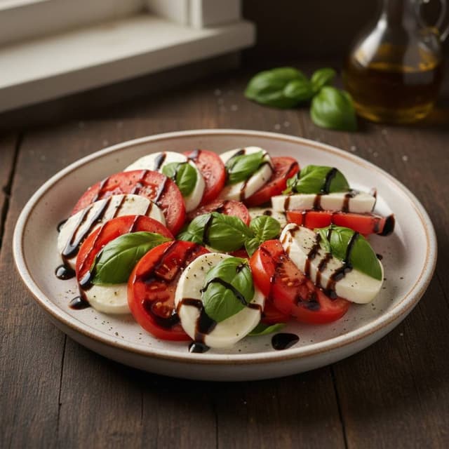 Easy Caprese Salad Recipe (Ready in 15 Minutes)