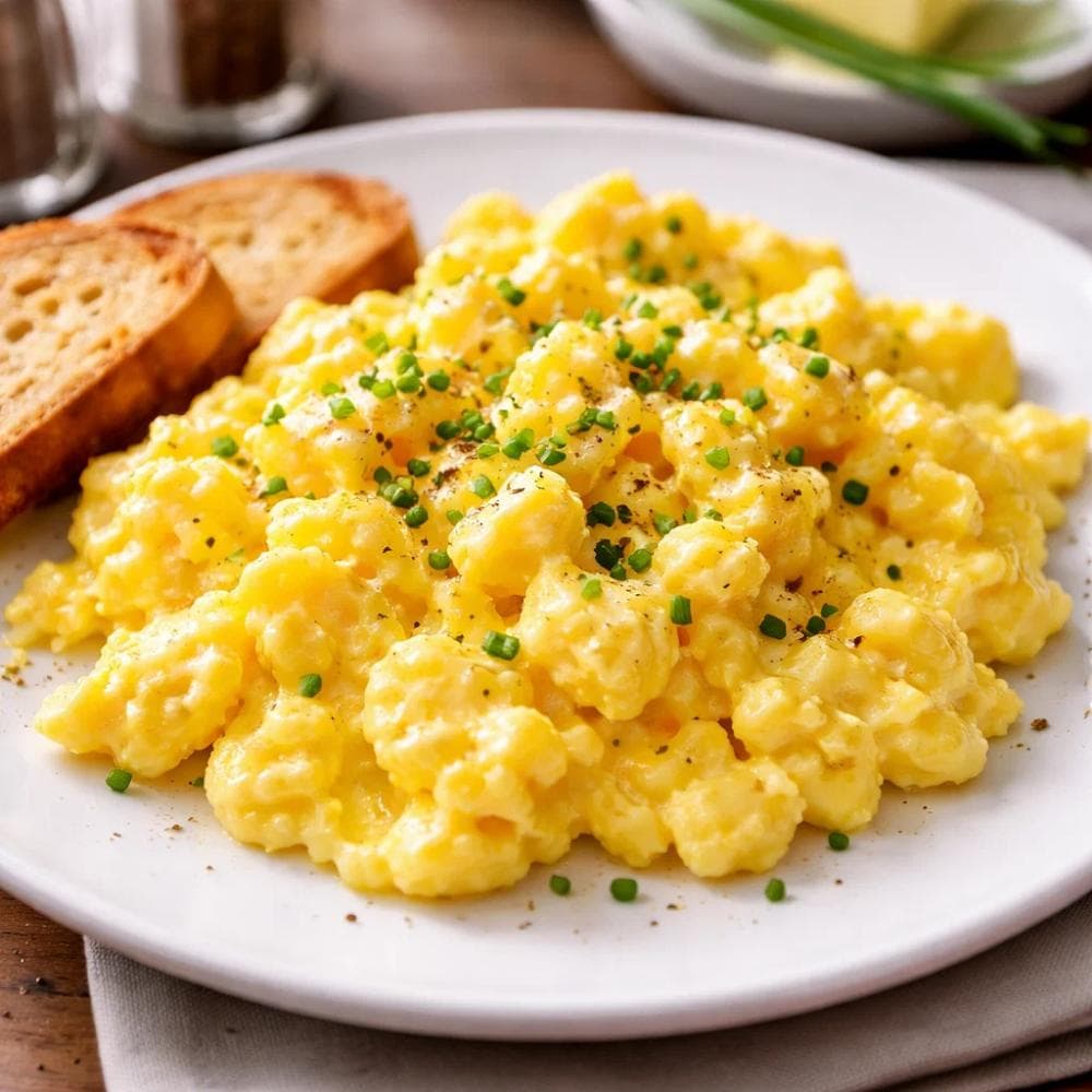 Classic Scrambled Eggs — Soft, Creamy and Perfect Every Time