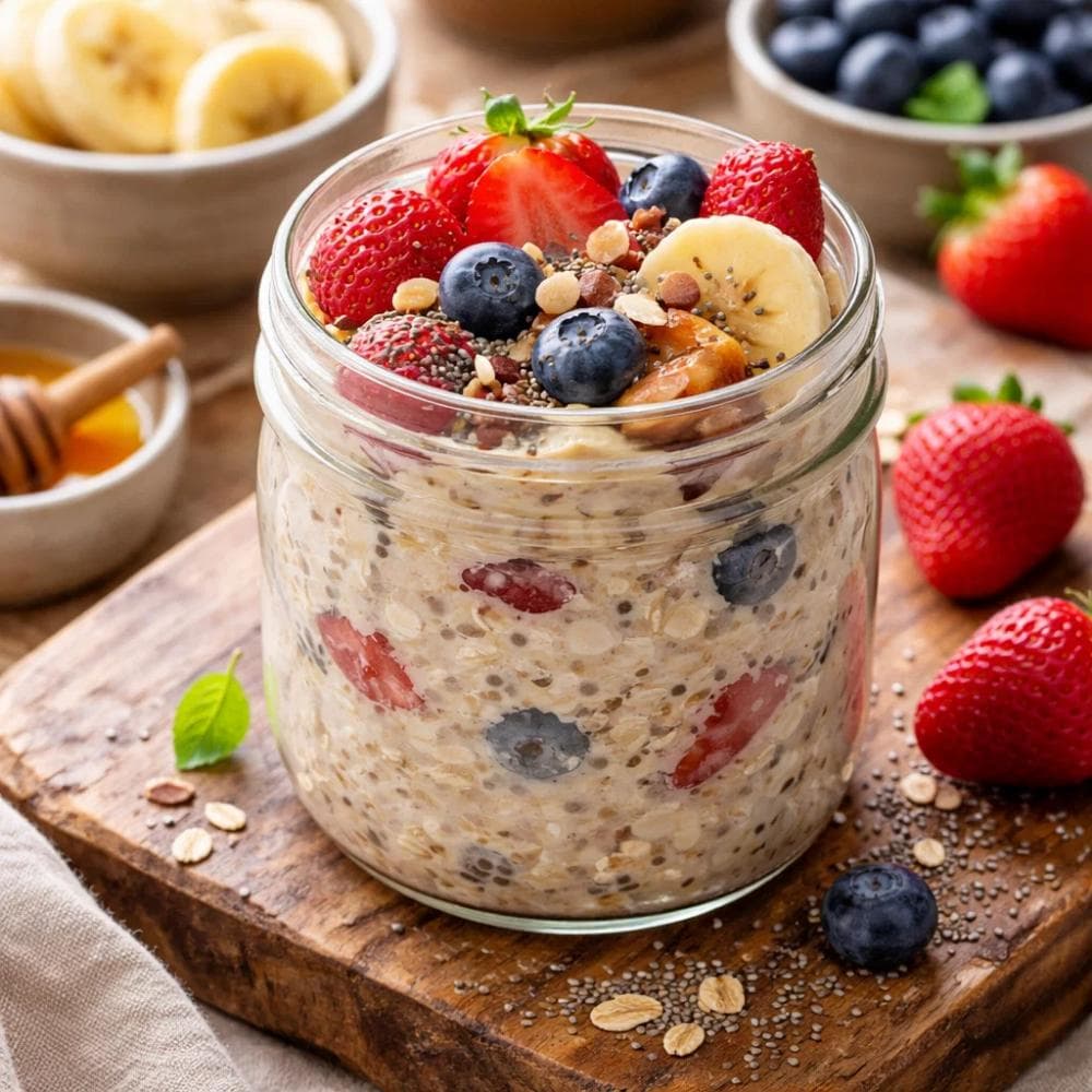 Overnight Oats — 3 Easy Make-Ahead Breakfast Recipes