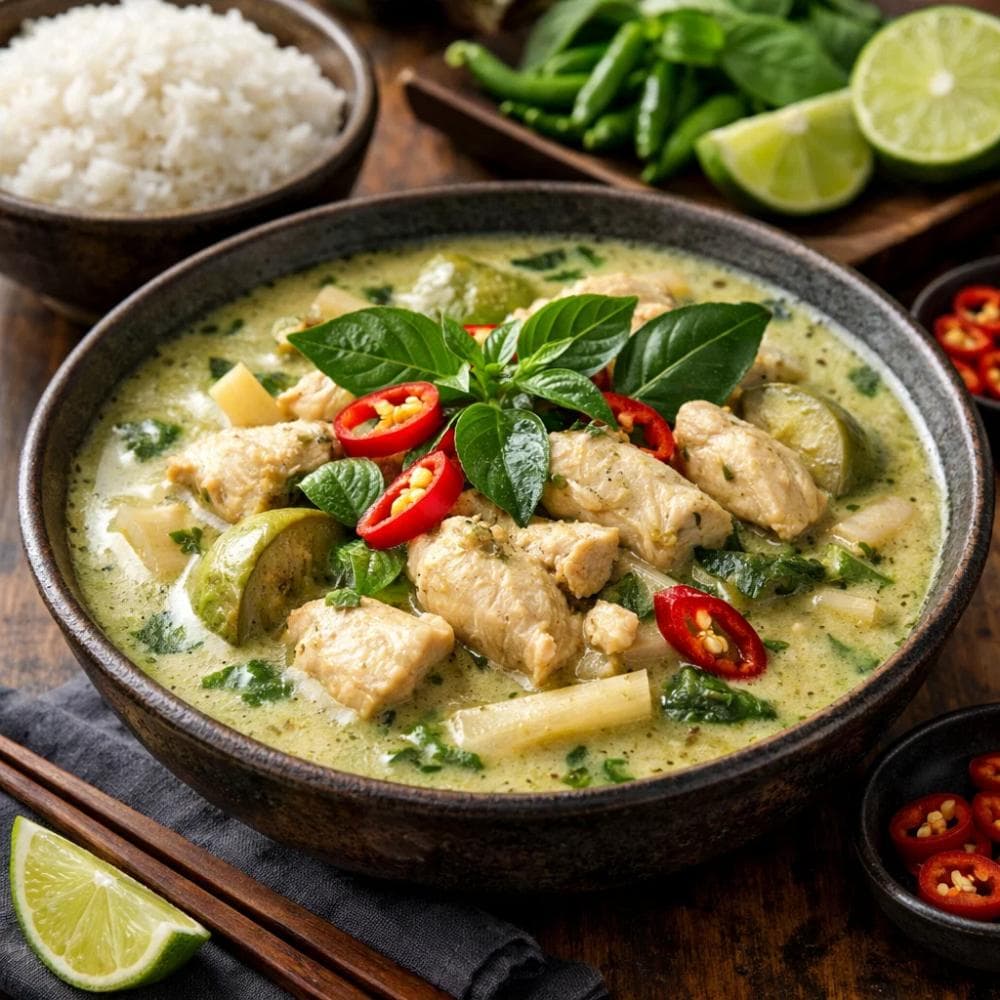 Thai Green Chicken Curry (Easy 30-Minute Recipe)