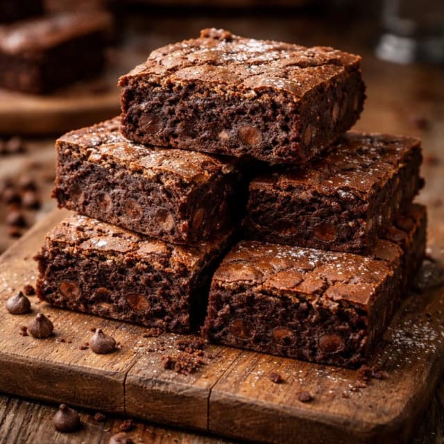 Chocolate Brownies (Fudgy, Gooey Homemade Recipe)