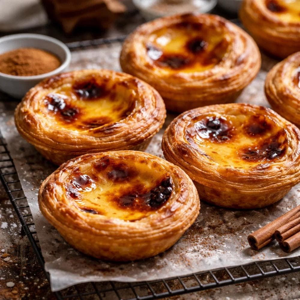 Portuguese Custard Tarts (Pastéis de Nata Recipe)
