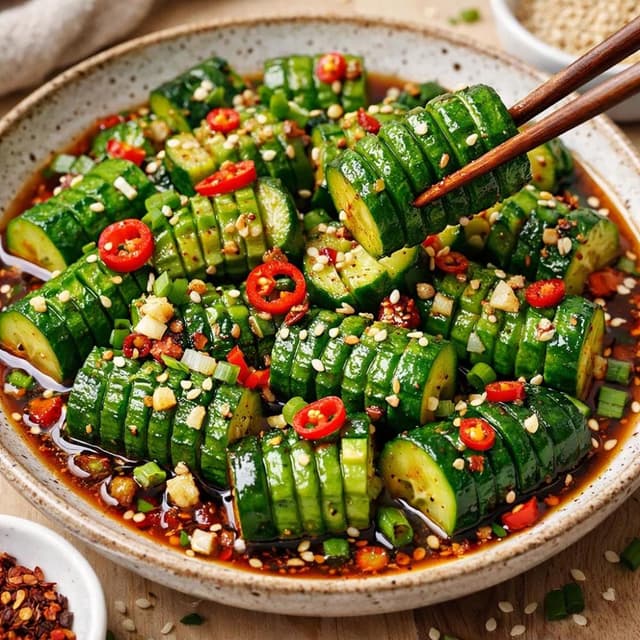 Viral Cucumber Salad (TikTok)