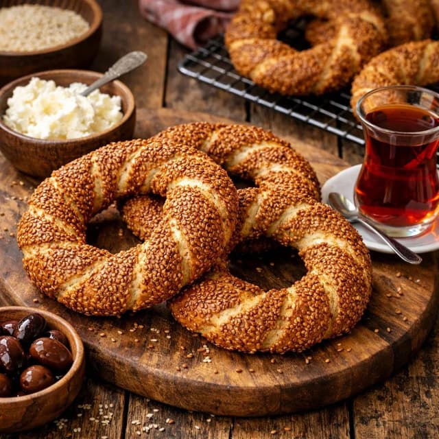Turkish Simit Recipe (Sesame Bread Rings at Home)