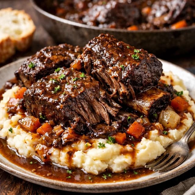 Braised Short Ribs (Fall-Apart Tender Comfort Food)