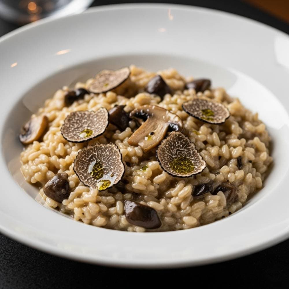 Mushroom Truffle Risotto