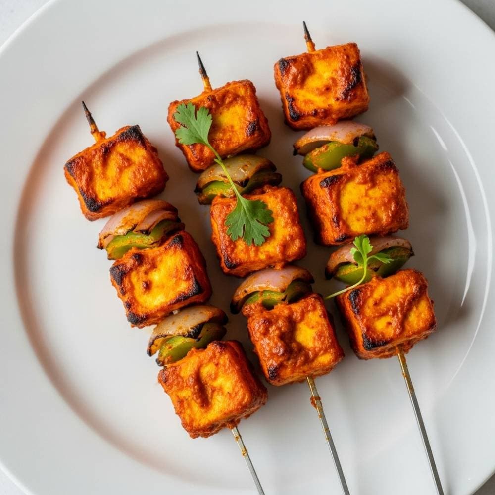 Tandoori Paneer Skewers
