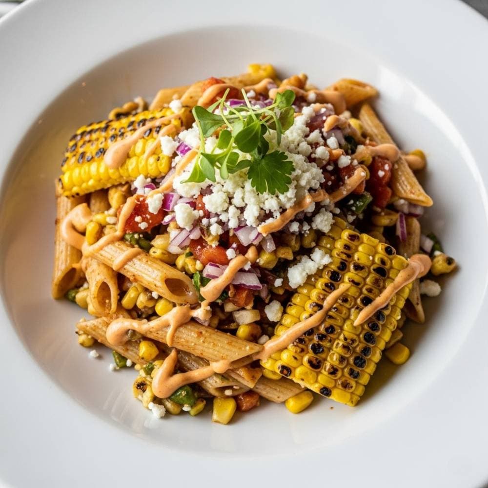 Elote (Mexican Street Corn) Pasta Salad