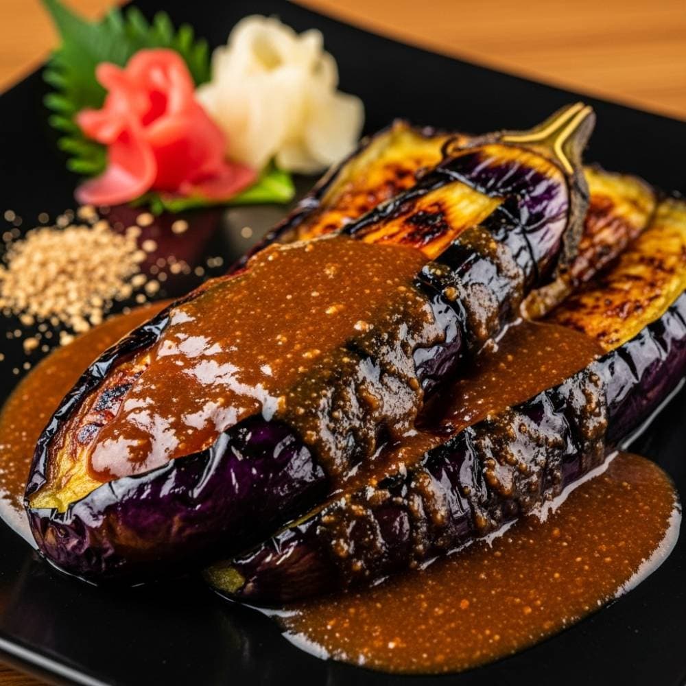 Miso Glazed Eggplant (Nasu Dengaku)