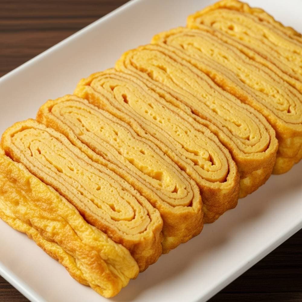 Tamagoyaki (Sweet Japanese Omelette)