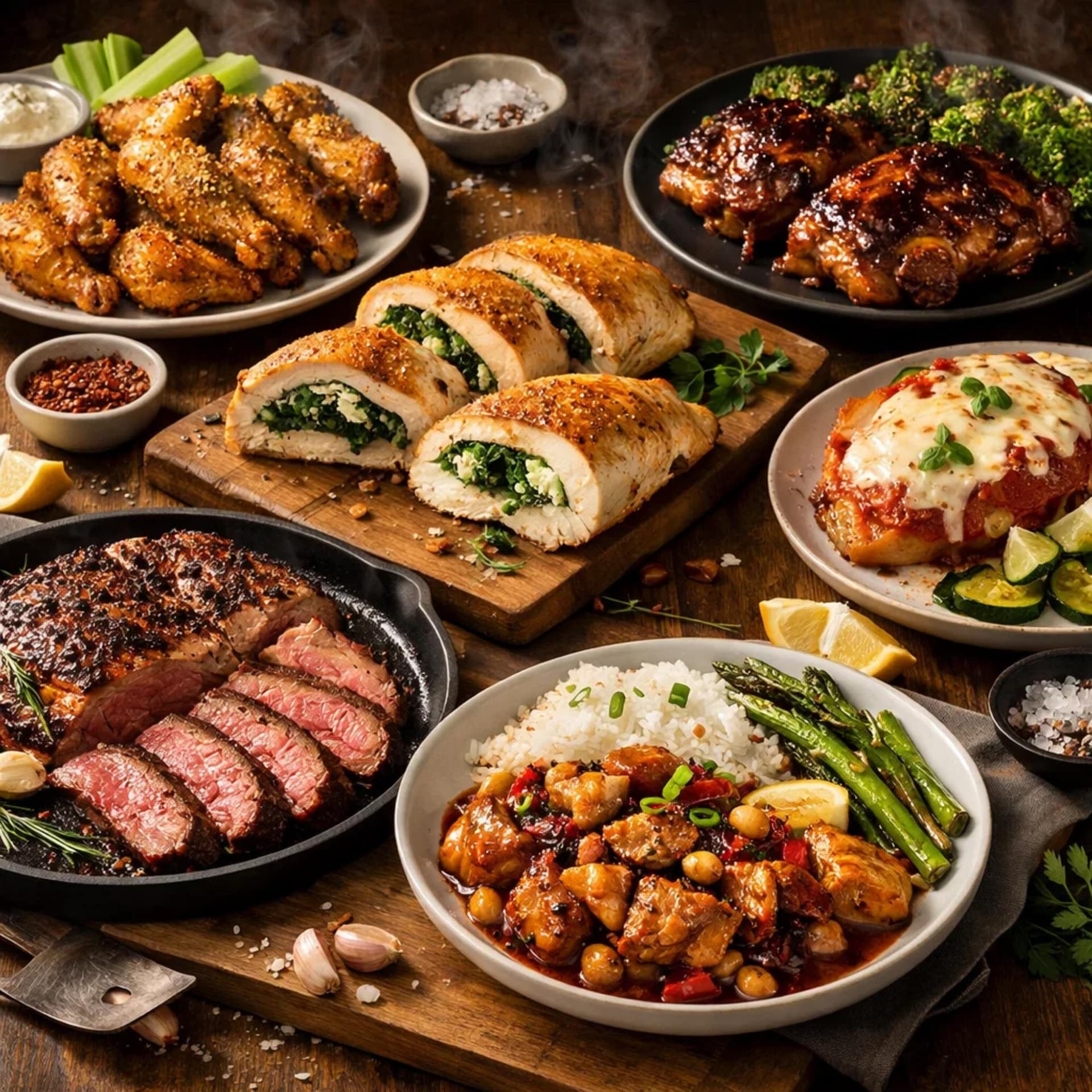 High Protein Dinner Ideas — 15 Filling Meals