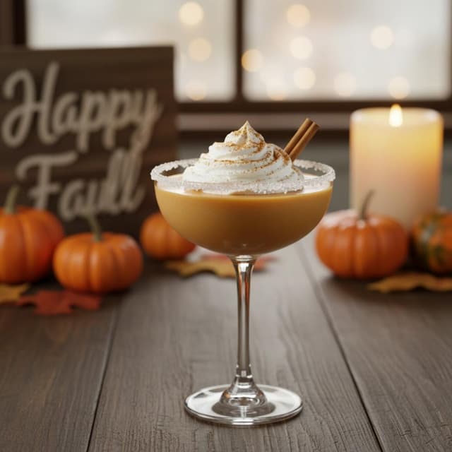 Pumpkin Spice Martini