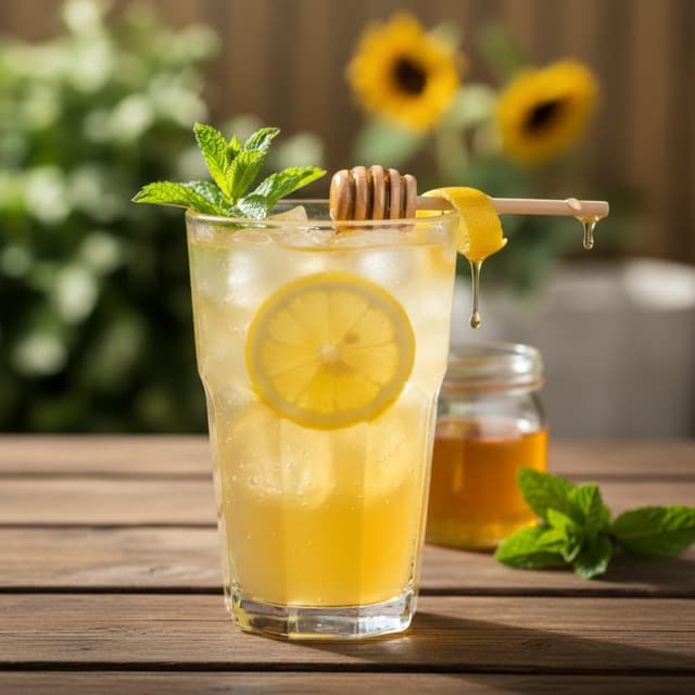 Honey Whiskey Lemonade