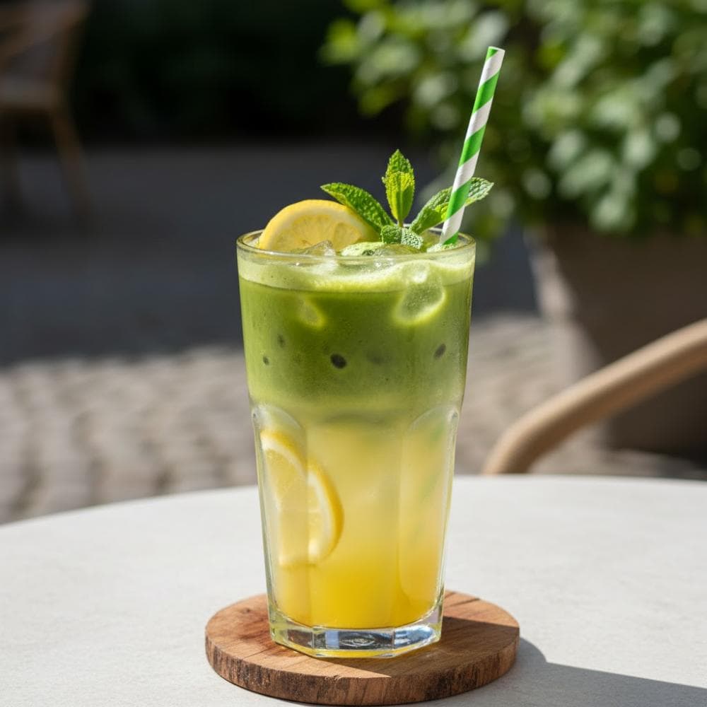 Iced Matcha Lemonade