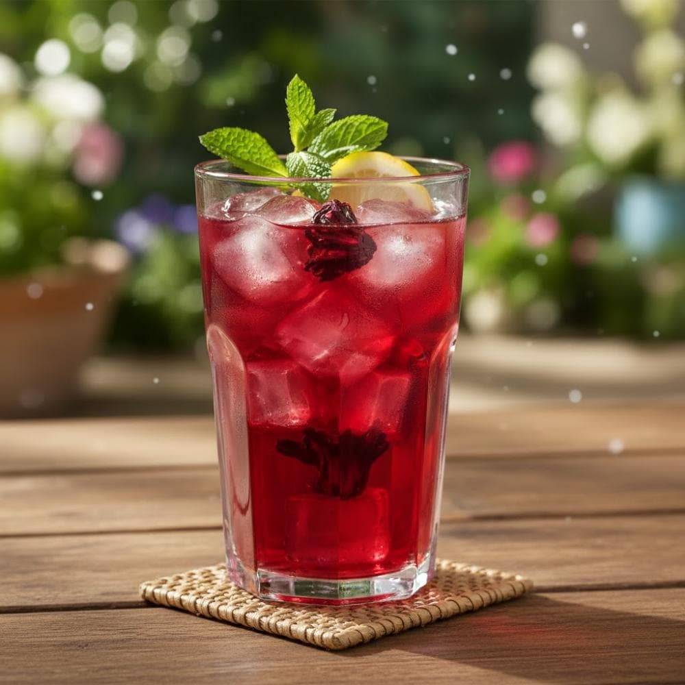 Hibiscus Iced Tea