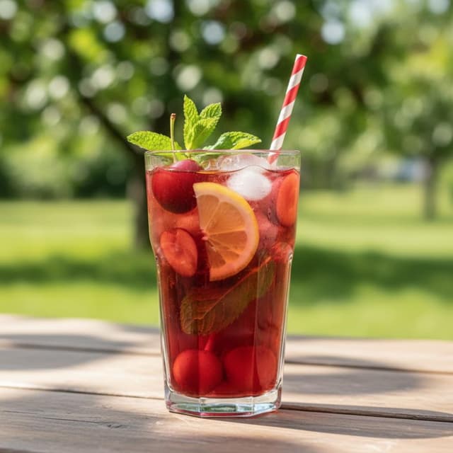 Cherry Lemon Iced Tea
