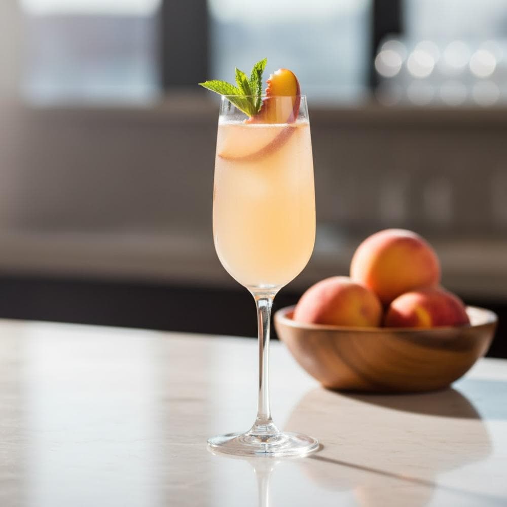 Non-Alcoholic Bellini