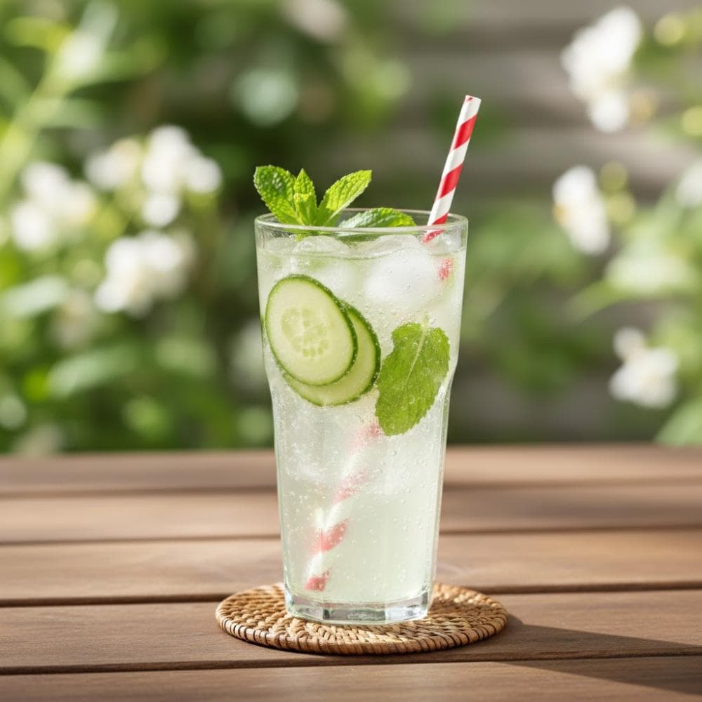 Sparkling Cucumber Cooler