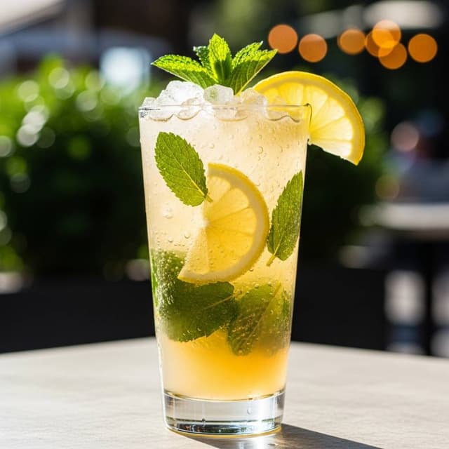 Ginger-Lemon Sparkler