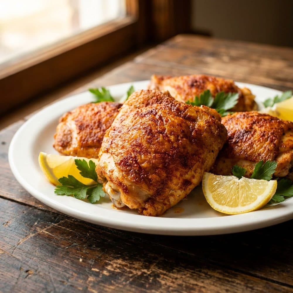 Air Fryer Chicken Thighs