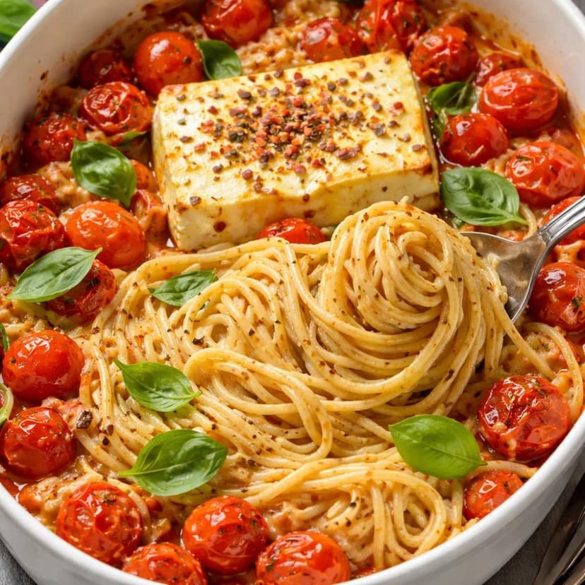 Baked Feta Pasta
