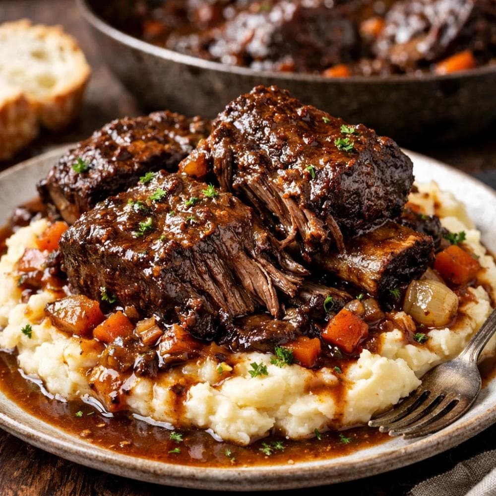 Braised Short Ribs (Fall-Apart Tender Comfort Food)