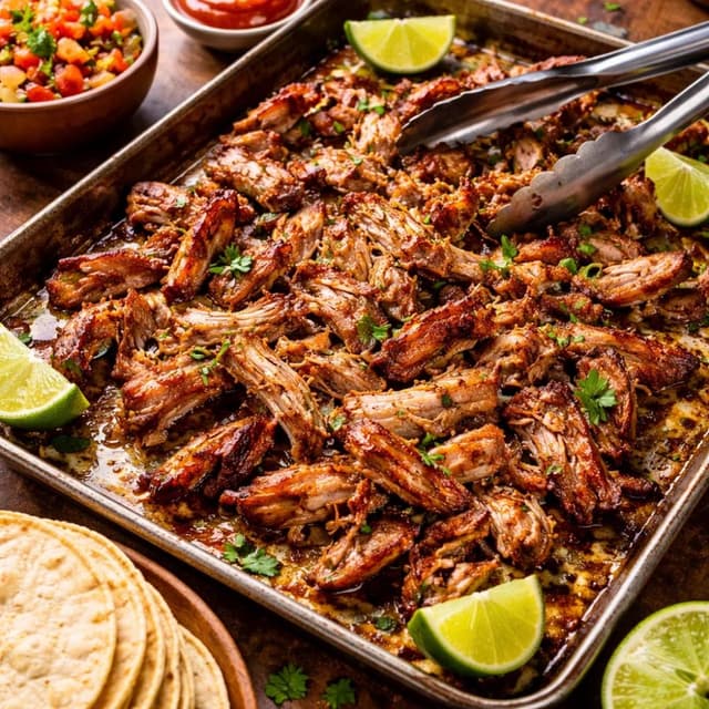 Slow-Cooked Pork Carnitas (Oven Method)