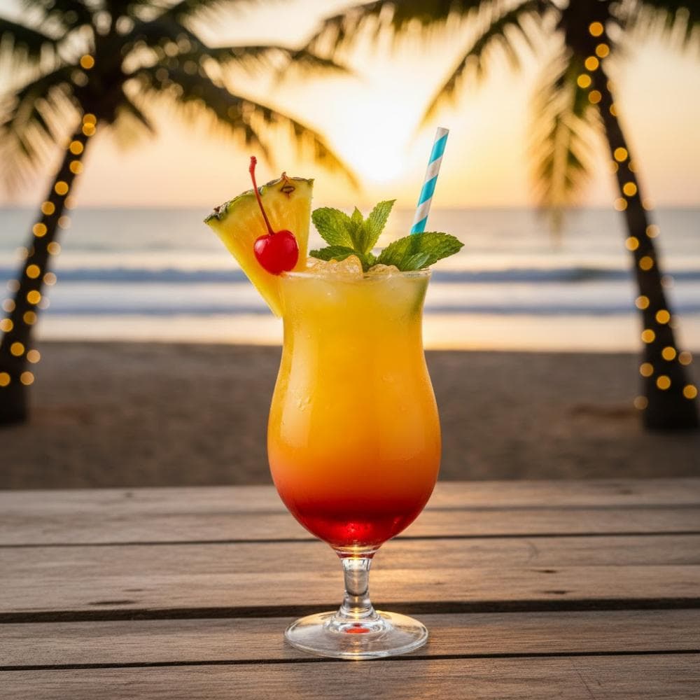 Tropical Sunrise Mocktail